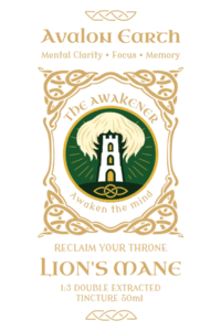 🌀 Lion’s mane organic tincture (full-spectrum)