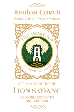 🌀 Lion’s mane organic tincture (full-spectrum)
